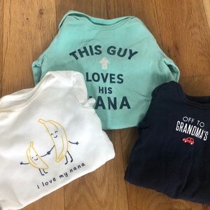 Baby bundle for grandmother/grandma/nana and grandson
